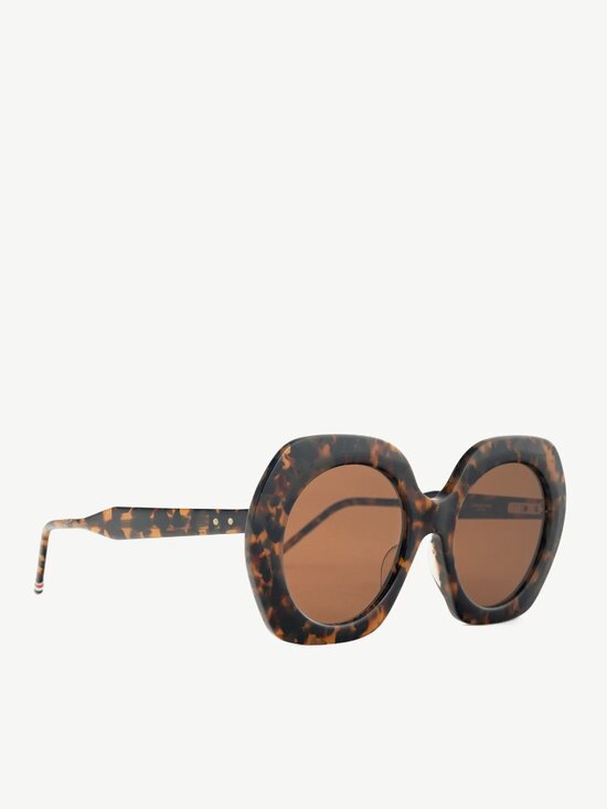 Thom Browne Accessories - Thom Browne TBS509 Square Tokyo Tortoise Sunglasses